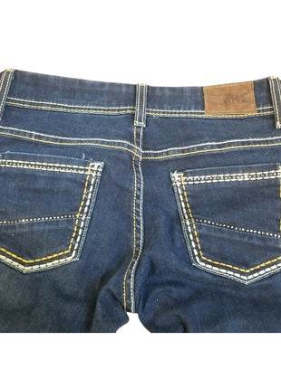 BKE Buckle Women's Payton Skinny Jeans Cutoff Capri Size 27R Stretch