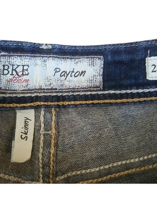 BKE Buckle Women's Payton Skinny Jeans Cutoff Capri Size 27R Stretch