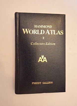 RARE Hammond World Atlas Collectors Edition American Airlines Hardcover 1997