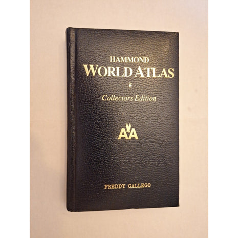 RARE Hammond World Atlas Collectors Edition American Airlines Hardcover 1997