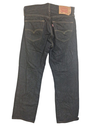 Levi’s 501 Men’s Black Denim Button-Fly Jeans Size 32x30 Original Fit Straight