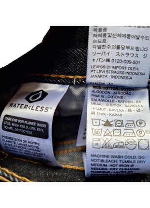 Levi's 501 Men's  Black Denim Button Fly Jeans Size 32x30