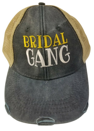 NEW with Tag  Adams Women's Mesh Back Trucker Cap Bridal Gang Snapback Hat