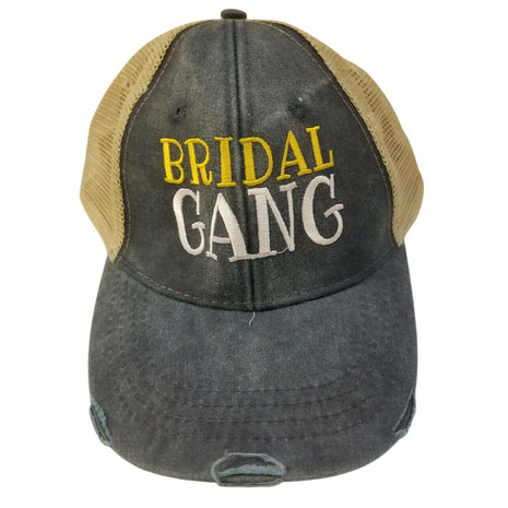 NEW with Tag  Adams Women's Mesh Back Trucker Cap Bridal Gang Snapback Hat