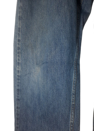 Levi’s 505 Men’s Blue Regular Fit Straight Denim Jeans Medium Wash Size 38x32