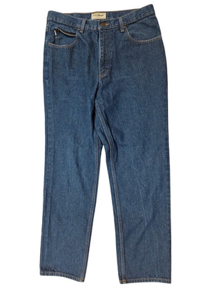 L.L. Bean Men’s Classic Fit Jeans Size 33x29 Blue Denim 100% Cotton