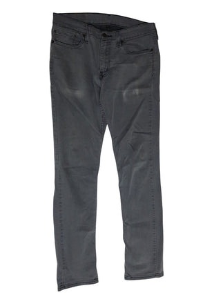 Levi 511 Straight Leg Jeans Mens Size 32x34 Gray Denim