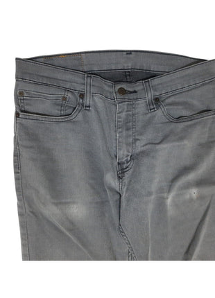 Levi 511 Straight Leg Jeans Mens Size 32x34 Gray Denim