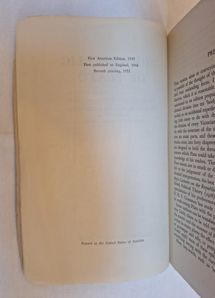 The Republic of Plato - Francis MacDonald Cornford 1951 paperback