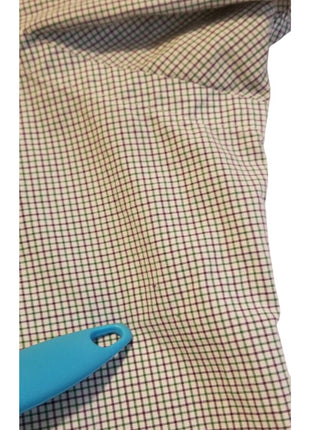 Ralph Lauren Mens Classic Fit Short Sleeve Checkered Button-Down Shirt XL Cotton Casual