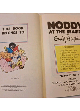 Noddy at the Seaside - Hardcover By Blyton, Enid - VERY GOOD