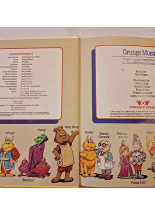 Grunge Music 1985 (The World of Teddy Ruxpin) Book Only