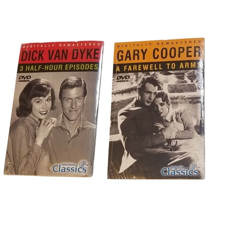 Digitally Remastered Dick Van Dyke & Gary Cooper Classic DVDs Set