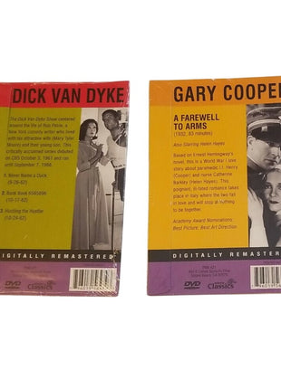 Digitally Remastered Dick Van Dyke & Gary Cooper Classic DVDs Set