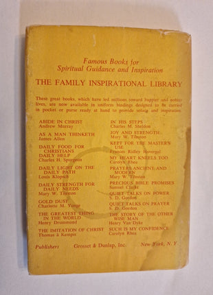 Kept for the Master's Use-Frances Ridley Havergal 1971 HC Grosset & Dunlap