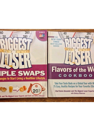LOT 2 The Biggest Loser Simple Swaps Flavors Of The World LIGHTLY USED CONDITION