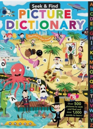 Seek & Find Picture Dictionary: Over 500 Pictures to Seek and Find and Over...