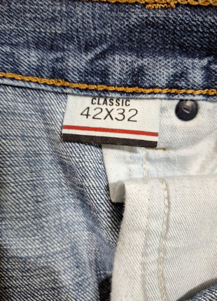 Tommy Hillfiger Blue Jeans Classic 42x32 Mens