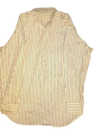 Mens Ralph Lauren Polo Button-up Long Sleeve Size 17 34/35 Curham Classic Fit Stripes