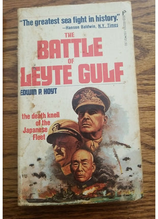 Lot of 2 Edwin P Hoyt Paperback Books - The Carrier War - Battle of Leyte Gulf