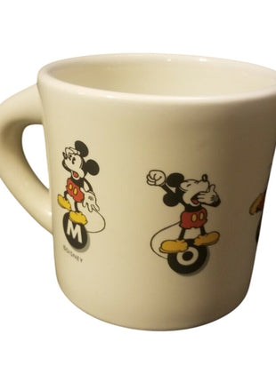 Vintage Disney Mickey Mouse USA Coffee Mug Expressions