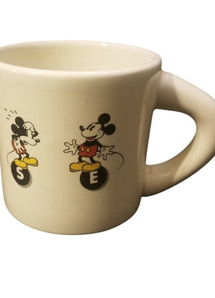 Vintage Disney Mickey Mouse USA Coffee Mug Expressions