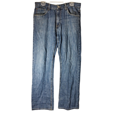 Tommy Hilfiger Freedom Men’s Relaxed Straight Jeans Size 33x32 Medium Wash Blue Denim