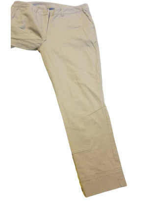 Simply Vera VERA WANG MID-RISE DENIM CAPRI CREAM ROLL CUFF CROP WOMEN SZ 10