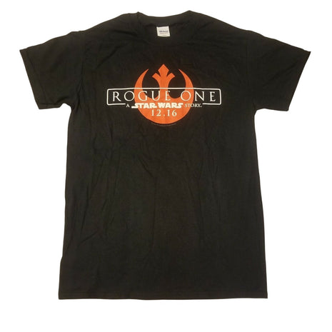 Star Wars Rogue One Black Graphic T-Shirt 100% Cotton Unisex Size S