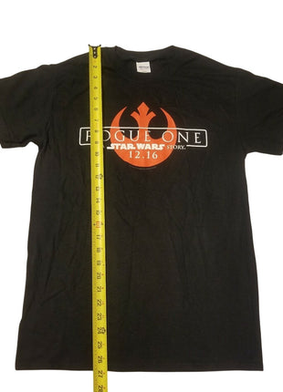 Star Wars Rogue One Black Graphic T-Shirt 100% Cotton Unisex Size S