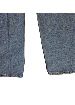 Levis 550 Relaxed Fit Mens Jeans 42x34 Light Wash Denim Cotton Straight Leg USA Made