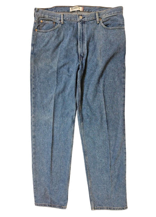 Levis 550 Relaxed Fit Mens Jeans 42x34 Light Wash Denim Cotton Straight Leg USA Made