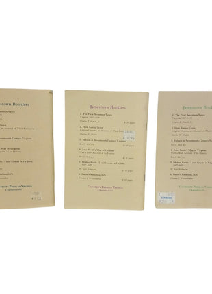 The First Seventeen Years Virginia 1607-1624 By Charles E. Hatch Jr. Jamestown Booklet No. 1 Paperback