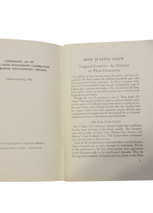The First Seventeen Years Virginia 1607-1624 By Charles E. Hatch Jr. Jamestown Booklet No. 1 Paperback