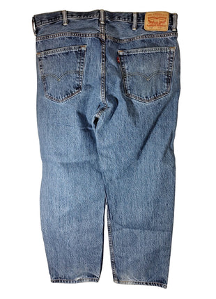Levi’s 550 Men’s Relaxed Fit Straight Leg Jeans Size 40x30 Medium Blue Denim 5-Pocket