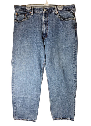 Levi’s 550 Men’s Relaxed Fit Straight Leg Jeans Size 40x30 Medium Blue Denim 5-Pocket