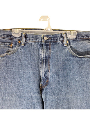 Levi's 550 Jeans Mens 40x30 Blue Denim Straight Leg Relaxed Fit 5-Pockets Medium