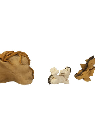 Lot 3 Krystonia Dragon Figures - Delta 707 - Jumbly The Juggler - First Fire 96