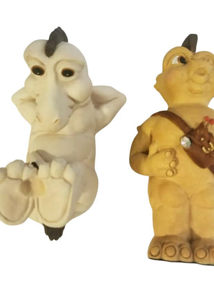 Lot 3 Krystonia Dragon Figures - Delta 707 - Jumbly The Juggler - First Fire 96