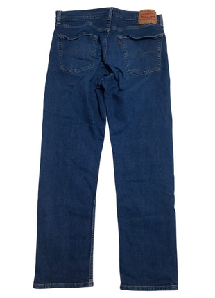 Levis 505 Mens Jeans Size 36x32 Medium Wash Straight Leg  Red tab