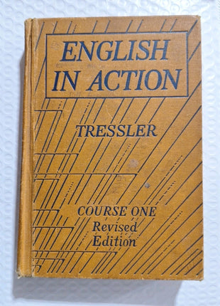 English In Action by  J. C. Tressler Course One Revised Edition 1935 Hardcover