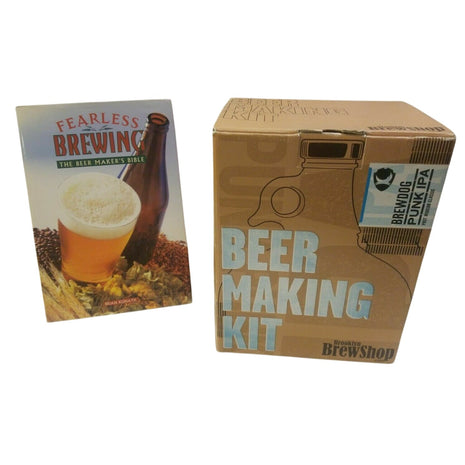 Brooklyn Brew Home Beer Making Kit Everyday IPA and Brewing Book
