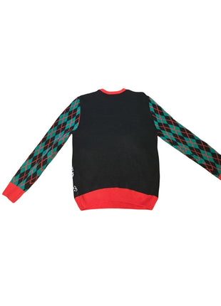 Men's Straight Outta North Pole Christmas Sweater Santa Ugly Holiday S Small (34-36)