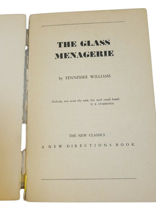 Set Of 3 Tennessee Williams Books: Conversations Glass Menagerie & Rose Tattoo